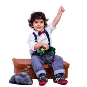 Dapper Little Traveler